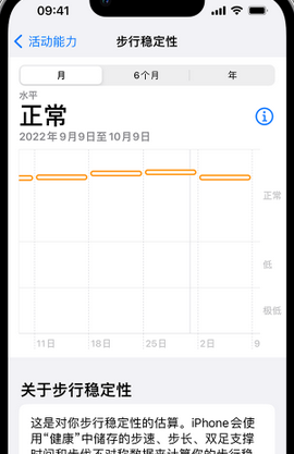 庄河iPhone手机维修如何在iPhone开启'步行稳定性通知'