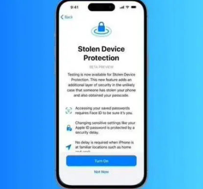 庄河苹果授权维修店分享被盗设备保护功能开启方法 