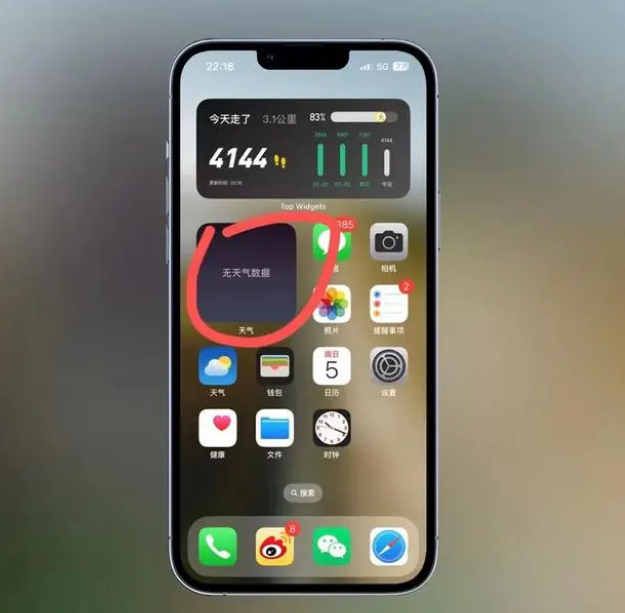 庄河苹果手机维修分享:iOS16主屏幕天气小组件无法正常工作怎么办？ 